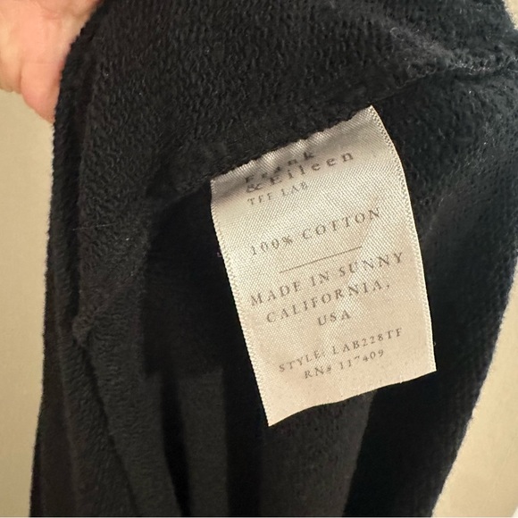 Frank & Eileen AUDREY Funnel Neck Capelet in Black one size pullover sweater - Picture 8 of 8